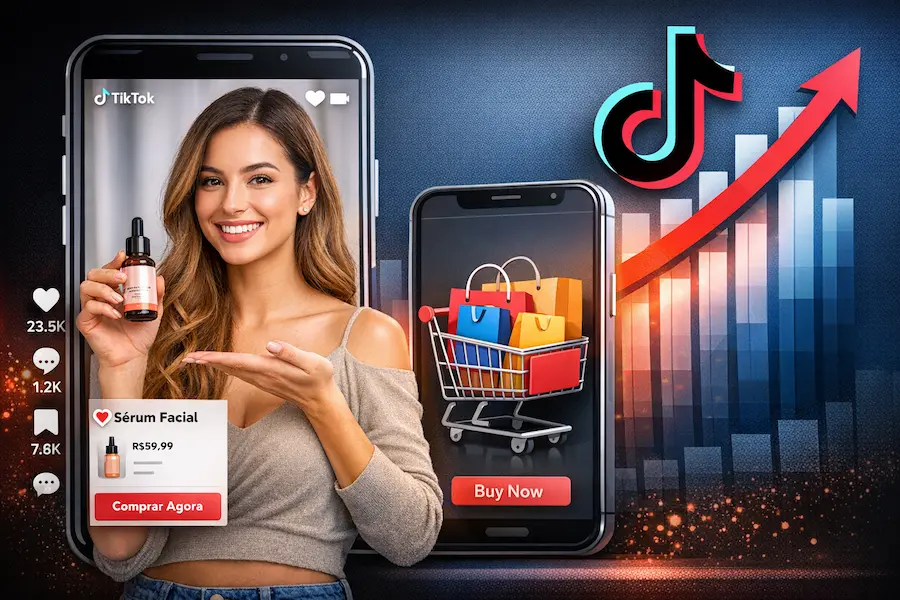 aumento do TikTok Shop Brasil,TikTok Shop Brasil,social commerce,e-commerce,ecommerce,tiktok shop