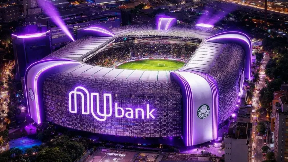 Nubank no estádio do Palmeiras,Nubank